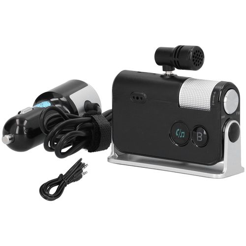 Chargeur De Voiture Bluetooth Qc3.0 Pd18w, Interface Usb Type-C Avec Microphone Multifonction