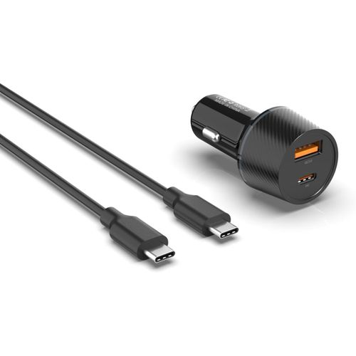Chargeur De Voiture Usb-C Pour Samsung Galaxy S10 S10e S9 S8 Note 10 9 8,A51 A71 A41 A21 A21s A20e A50 A12,Power Delivery 3,0 Et Qc3,0 Avec Cble De Chargement De 1 M