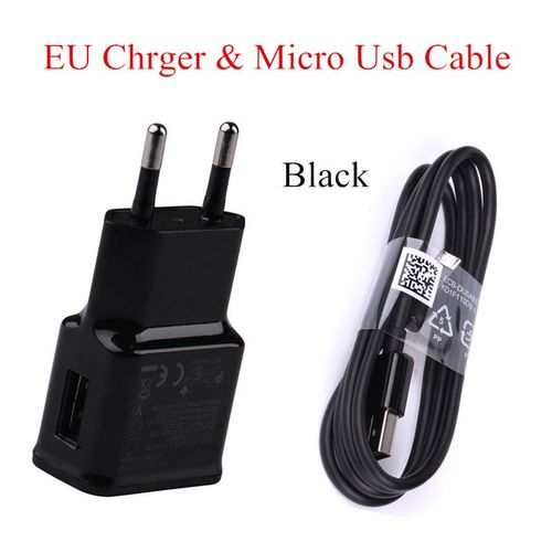Chargeur De Voyage  Cble De Donnes Micro Usb, Pour Samsung Galaxy J4 J6 A6 Plus A7 J7 J3 J8 A2 Pro 2018 S6 S7 Edge Note 5 A3 A5 J5 2016 2a