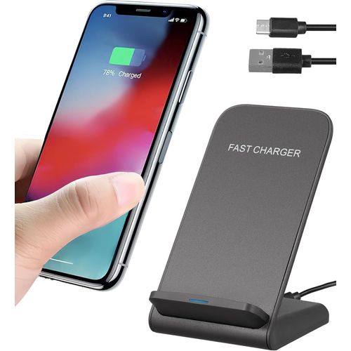Chargeur Induction 15w,Chargeur Sans Fil Certifi Qi  Charge Rapide,Chargeur Rapide Sans Fil Pour I-Phone16/15/14/13/12/11/Pro/Max/Plus Samsung S25/S24/S23/S22