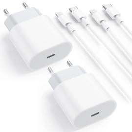 Câble USB C vers Lightning 2m, 2pack Iphone Chargeur Câble 2m pour
