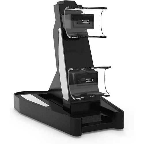 Chargeur PS5 Station de Charge PS5 Chargeur Double USB Dock Chargement Support
