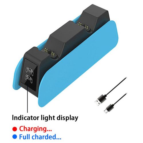 Chargeur PS5, Station de Chargement Compatible avec Les DualSense Playstation 5