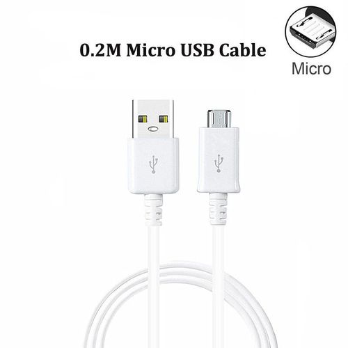 Chargeur Mural Avec Adaptateur,Cble Micro Usb,Pour Samsung Galaxy S7 S6 Edge S5 S4 A10 J310 J330 J510 J530,9v/1,67a,Prise Ue - Type 0.2m For Micro