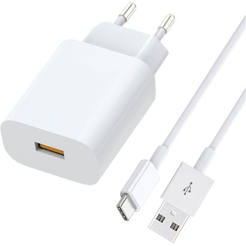 Chargeur Rapide Pour Samsung Galaxy A15/A55/A05s/A34/A35/A25/A14/A23/A32/A04s/A12/A13/A21s/A20e/A41/A42/A54. Chargeur Und 1.5 Meter Usb C Cable.[F311]