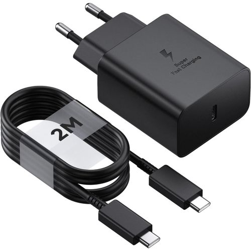Chargeur Rapide Samsung 45w, Port Usb Type C, Cble 2m, Compatible Avec Galaxy S24 Ultra/S23/S22 Plus/S21 Fe 5g/Note 20 Ultra/A53/A52/A72, Galaxy Tab S8+.[F611]
