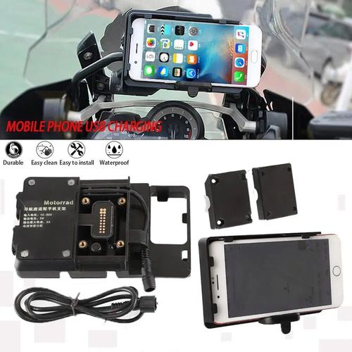 Chargeur Sans Fil Pour Bmw R1250gs Adv Rundows Gs F850gs,Support De Tlphone Portable,Navigation Usb,F900poly F900r S1000poly