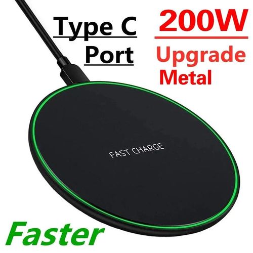 Chargeur Sans Fil Qi2.0 Pour Iphone 13 12 15 Xs Max Xr 8 Plus, Tapis De Charge Rapide Pour Ulefone Doogee Samsung Note 9 S10 Plus S21 Black