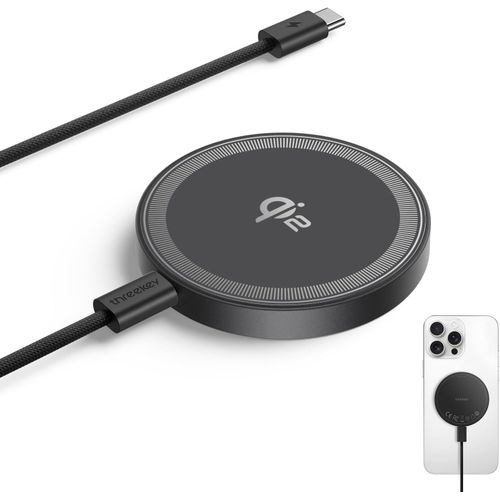 Chargeur Sans Fil Qi2 Compatible Noir, Noir, Charging_Adapter, 1461032031, Usb-C, Tlphones Cellulaires, Tablettes, Autres Appareils Compatibles Avec Usb Type C Ou Qi[Ind6170286]