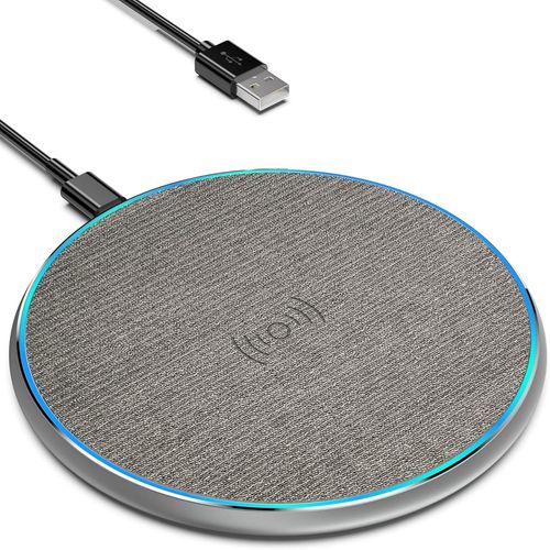 Chargeur Sans Fil Rapide,15w Max Chargeur  Induction Compatible Avec Iphone 14/13/Pro Max/Pro/Max/Plus/Mini/Xs/Xr,Samsung Galaxy S23/S22/S21/S20/S10,Airpods,Galaxy Buds,Huawei,Xiaomi