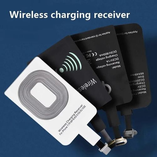 Chargeur Sans Fil Rcepteur Support Type C/Micro Usb/Lightning Adaptateur De Charge Sans Fil Rapide Pour Iphone 5 Android Charge Sans Fil Type C