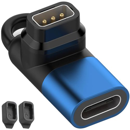 Chargeur Usb C Pour Coros Pace 2/Pace 3/Apex/Apex Pro/Apex 42 Mm/Apex 46 Mm/Vertix/Vertix 2 Montre Intelligente, Convertisseur De Cble De Charge De Type C, Adaptateur D'angle 90 Degrs