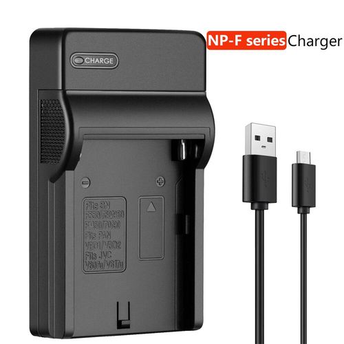 Chargeur USB pour Sony distill F550 NP-F550 NP-F960 NP-FP50 NP-FH50 NP-FV50 chargeur de batterie Pour Sony NP-BN1 BN1 chargeur de batterie - Type NP-F series