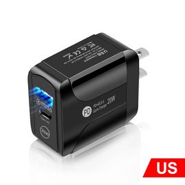 Chargeur USB prise ue/US, Charge rapide 3.0, adaptateur de