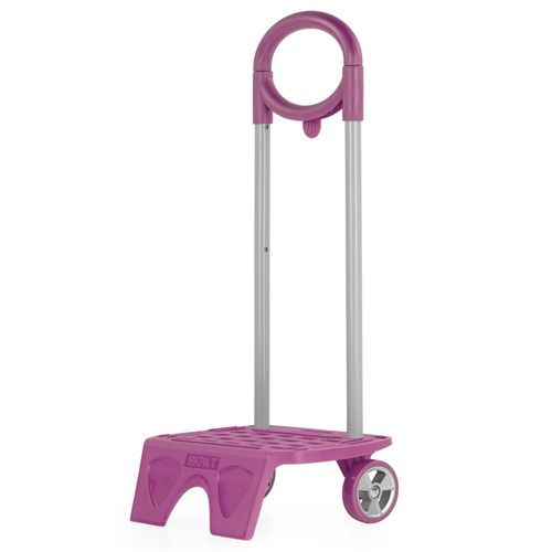 Chariot/Caddie Portant Les Sacs  Dos. Hauteur Rglable. Roues En Pvc. Adaptable  Tout Sac  Dos. Trs Lger Et Robuste 1116