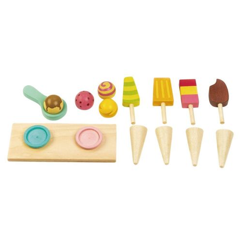 Chariot De Crmes Glaces En Bois - Tender Leaf