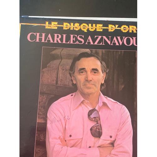 Charles Aznavour, Le Disque D?Or, dition Barclay - 