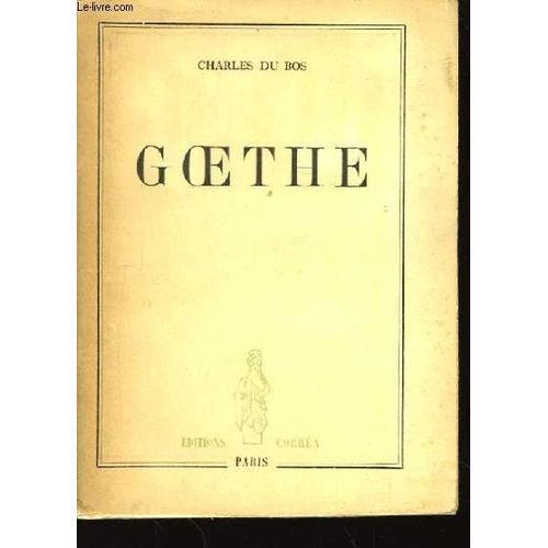 Goethe   de charles du bos