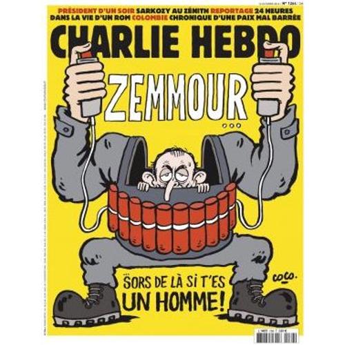 Charlie Hebdo 1264 Zemour Sors De La Si T Es Un Homme ! Coco P2