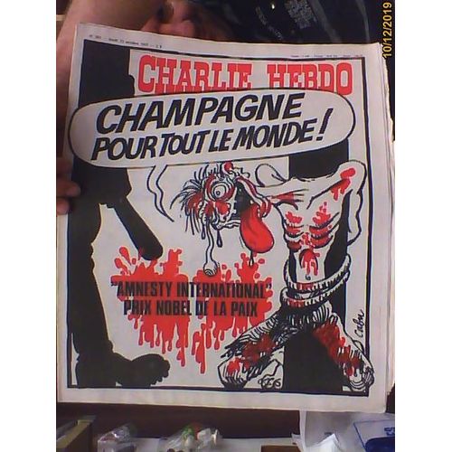 Charlie Hebdo 361 Champagne Pour Tout Le Monde !