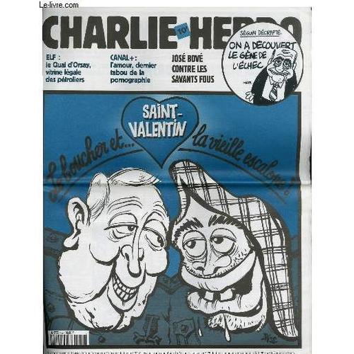 Charlie Hebdo N452 - Saint Valentin, Le Boucher Et La Vieille Escalope !   de COLLECTIF