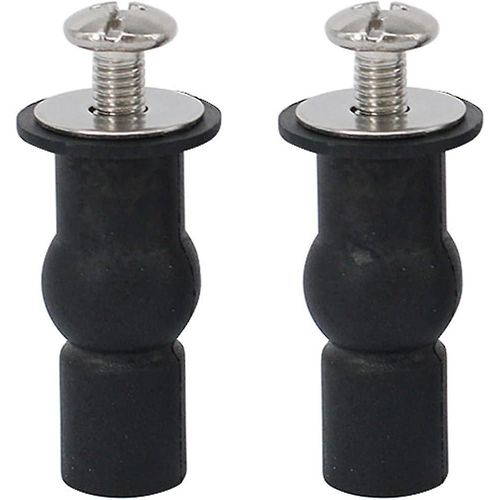 Charnires Pour Abattant Wc - 2 Pices - 2,1 X 4,8 Cm - Acier Inoxydable - Ensemble De Charnires Pour Abattant Wc - Charnires Universelles Pour Abattant Wc - Rglables - Faciles  Installer - R