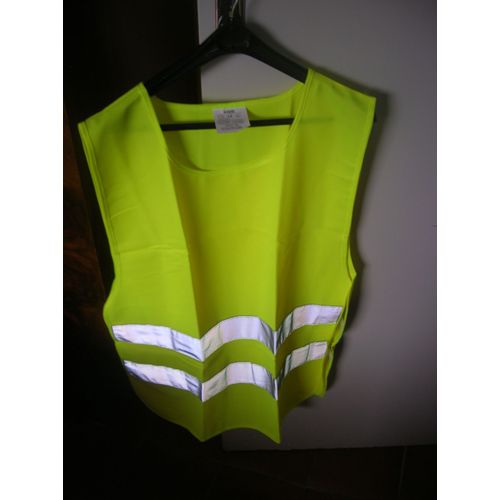 Chasuble De Scurit Polyester Xl Jaune Fluo