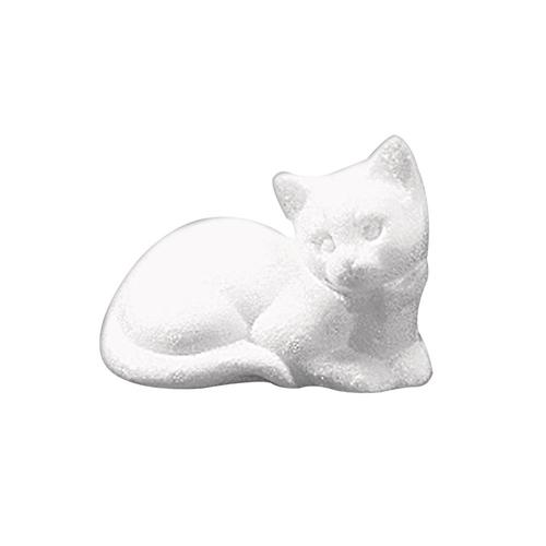 Chat Endormi En Polystyrne 14 Cm - Rayher