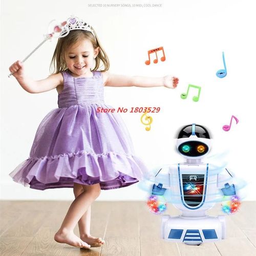 chat - Robot Intelligent RC chat, tlcommande  infrarouge avec clairage musical, voix tactile, animal de compagnie, danse blouissante, jouet chantant, cadeaux pour enfants, nouveau