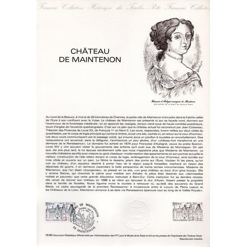 Chteau De Maintenon - Maintenon Le 7 Mai 1980