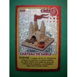 Chateau De Sable 39 Carte Lego Auchan Cree Ton Monde 18 Rakuten