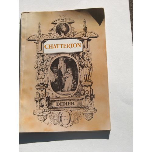 Chatterton   de Vigny Alfred De  Format Broch 