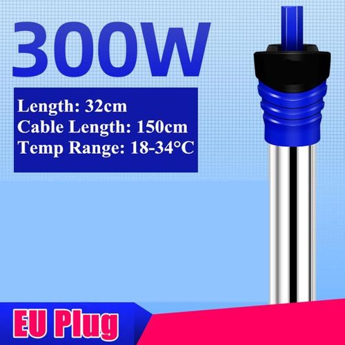 Chauffage D'aquarium Rglable En Acier Inoxydable,Subsn Thermoandreheating,Le Plus Rcent,Poisson Prcieux,100 V,200 V,50w,300w,500w,110 W,220 W - Type 220v Eu 300w
