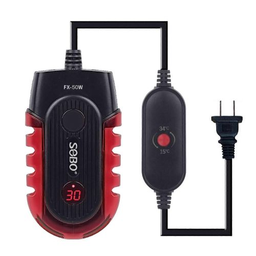 Chauffage Rapide De Chauffage DAquarium Empchant La Combustion  Sec Chauffage De Thermostat DAquarium DAffichage Numrique Pour Les Rservoirs De Tortues De Poissons Fx 50w