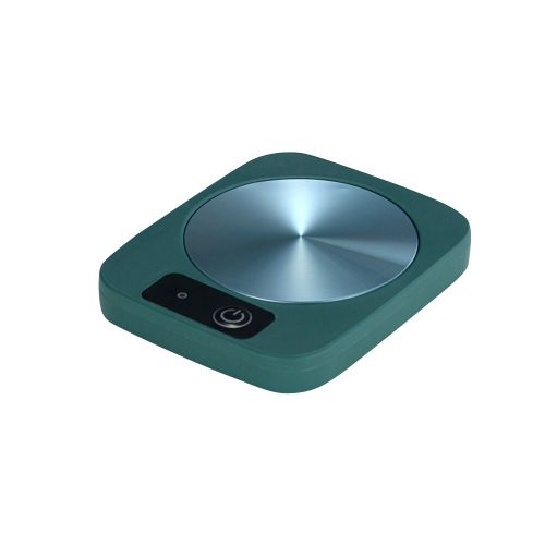Chauffe-tasse thermostatique USB,tasse  caf,sous-verre chauffant,temprature constante,plaque chauffante,coussin chauffant,lait,th,eau - Type Green #B