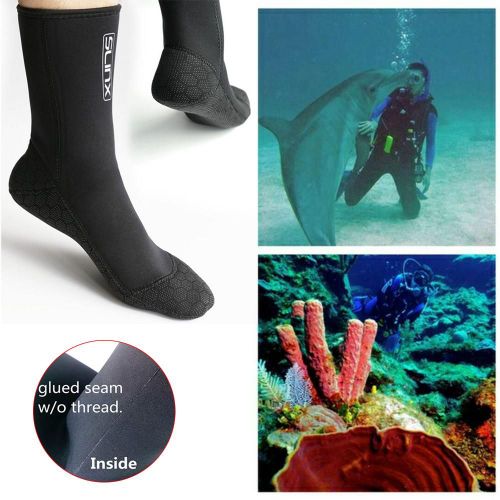 Chaussettes De Plonge Anti-Rayures En Noprne,3mm,Pour La Plonge En Apne - Type M