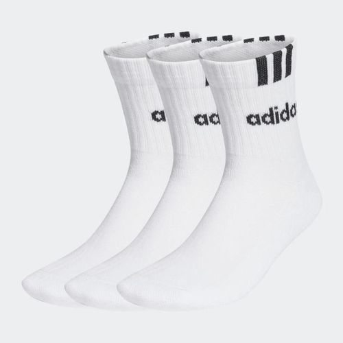 Chaussettes Mi-Mollet Matelasses 3-Stripes Linear (Lot De 3 Paires) Adidas Sportswear Ebb51 - 40-42