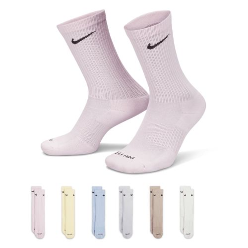 Chaussettes De Training Mi-Mollet Nike Everyday Plus Cushioned (6 Paires) - Multicolore - 38-42