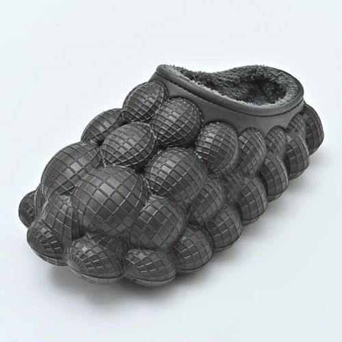 Chaussons D'intrieur En Coton Impermables Pour Femmes,Chaussures Chaudes Pour Couples,Semelle Oligoptics Douce,Toboggans De Rue  La Maison,Moteurs De Litchies Mignons,Hiver
