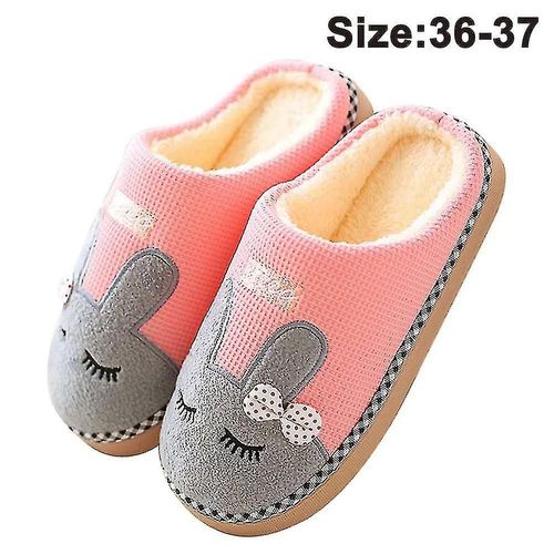 Chaussons DAnimaux Mignons Compatibles Avec Les Femmes Hommes Mousse  Mmoire De Forme Chaude Pantoufles  Domicile Slippers Soft P Polaire Slip On Compatible Avec