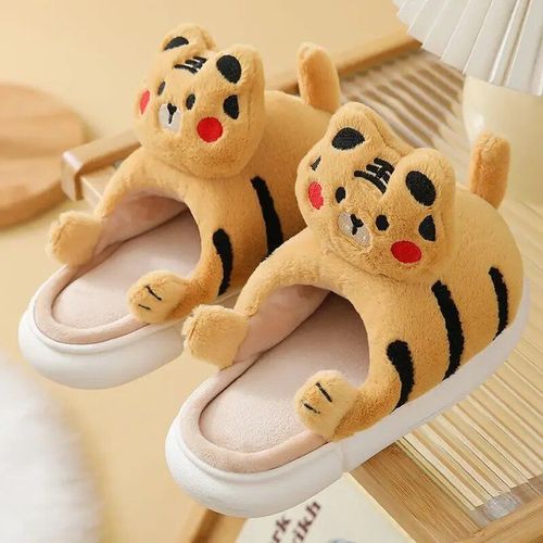Chaussons De Maison En Coton Chat Mignon Pour Filles,Intrieur Chaud,Belles Chaussures Pour Femmes,Fourrure Moelleuse,Concis Kawaii,Hiver,2023