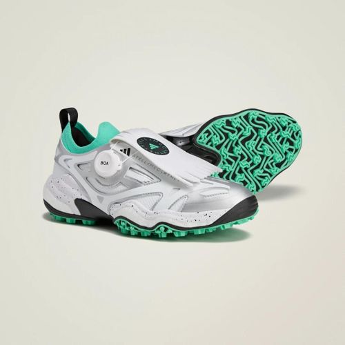 Chaussure Adidas By Stella Mccartney Codechaos Boa Adidas - Core White / Bright Green / Silver Metallic - 37 1/3