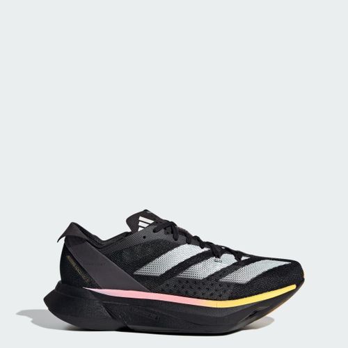 Chaussure Adizero Adios Pro 3 Adidas - Core Black / Zero Metalic / Spark - 38 2/3