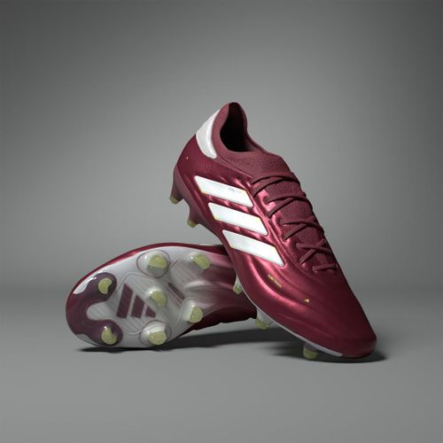 Chaussure Copa Pure Ii+ Terrain Souple Adidas - Shadow Red / Cloud White / Team Solar Yellow 2 - 39 1/3