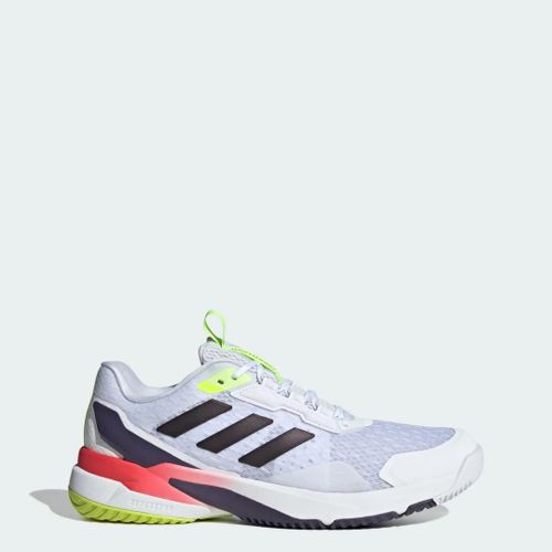 Chaussure Crazyflight 6 Indoor Adidas - Cloud White / Aurora Met. / Semi Lucid Red - 44 2/3