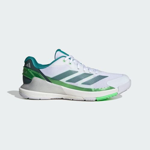 Chaussure Crazyquick Padel Adidas - Cloud White / Aurora Ivy / Lime Burst - 45 1/3