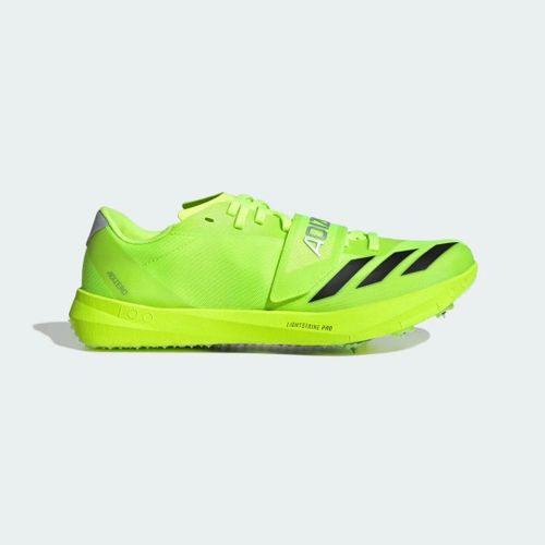 Chaussure D'Athltisme Adizero Tj/Pv Adidas - Lucid Lemon / Core Black / Silver Metallic - 41 1/3