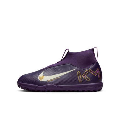 Chaussure De Foot Montante Tf Nike Jr. Mercurial Superfly 10 Academy  Kylian Mbapp  Pour Ado Grand Purple/Pale Ivory Hf3420-500 - 35 1/2