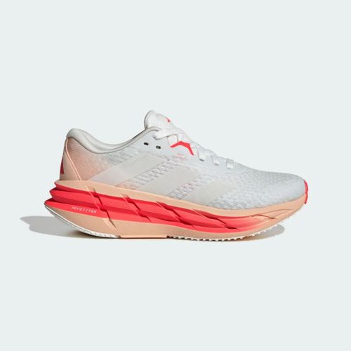Chaussure De Running Adistar 3 Adidas - Core White / Core White / Lucid Red - 39 1/3