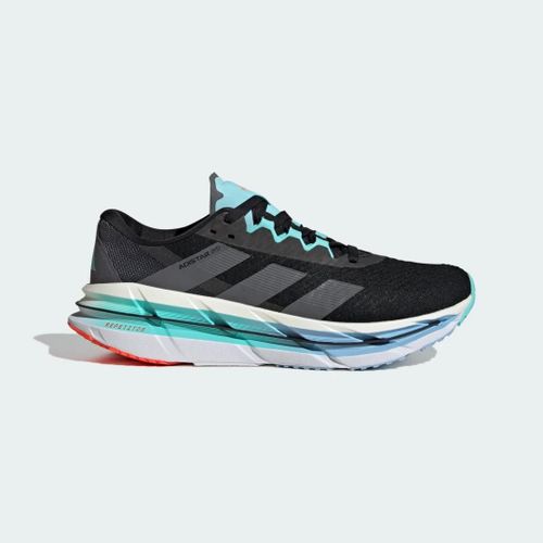 Chaussure De Running Adistar Byd Adidas - Core Black / Iron Metallic / Flash Aqua - 41 1/3